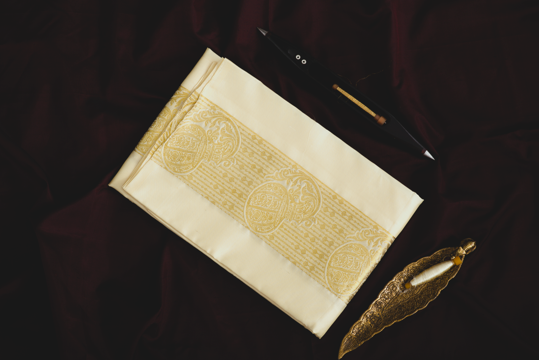 Aquarius Zodiac – Visionary Handloom Silk for the Cosmic Rebel