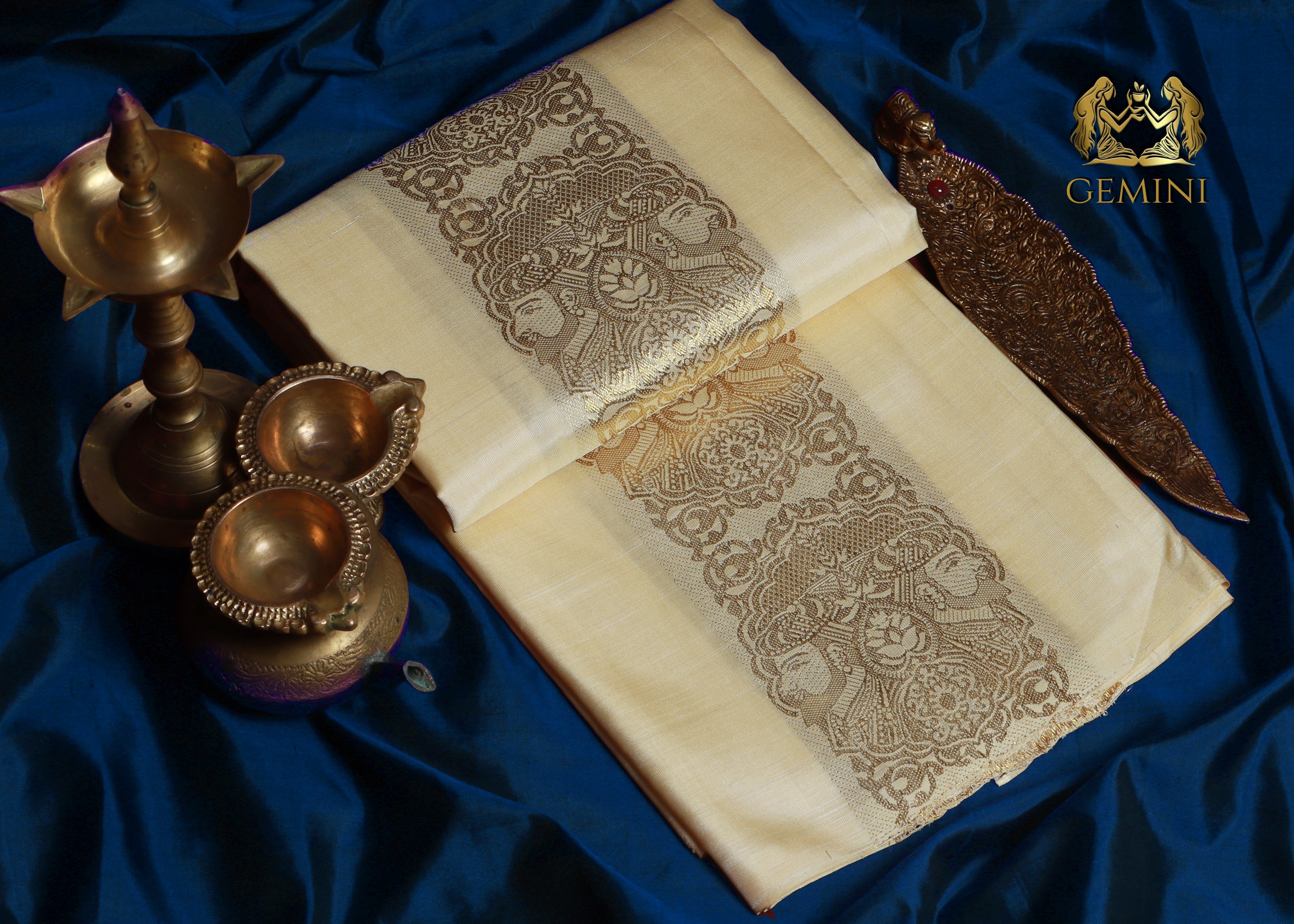 Gemini Zodiac – Dual-Spirited Handloom Silk Mastery