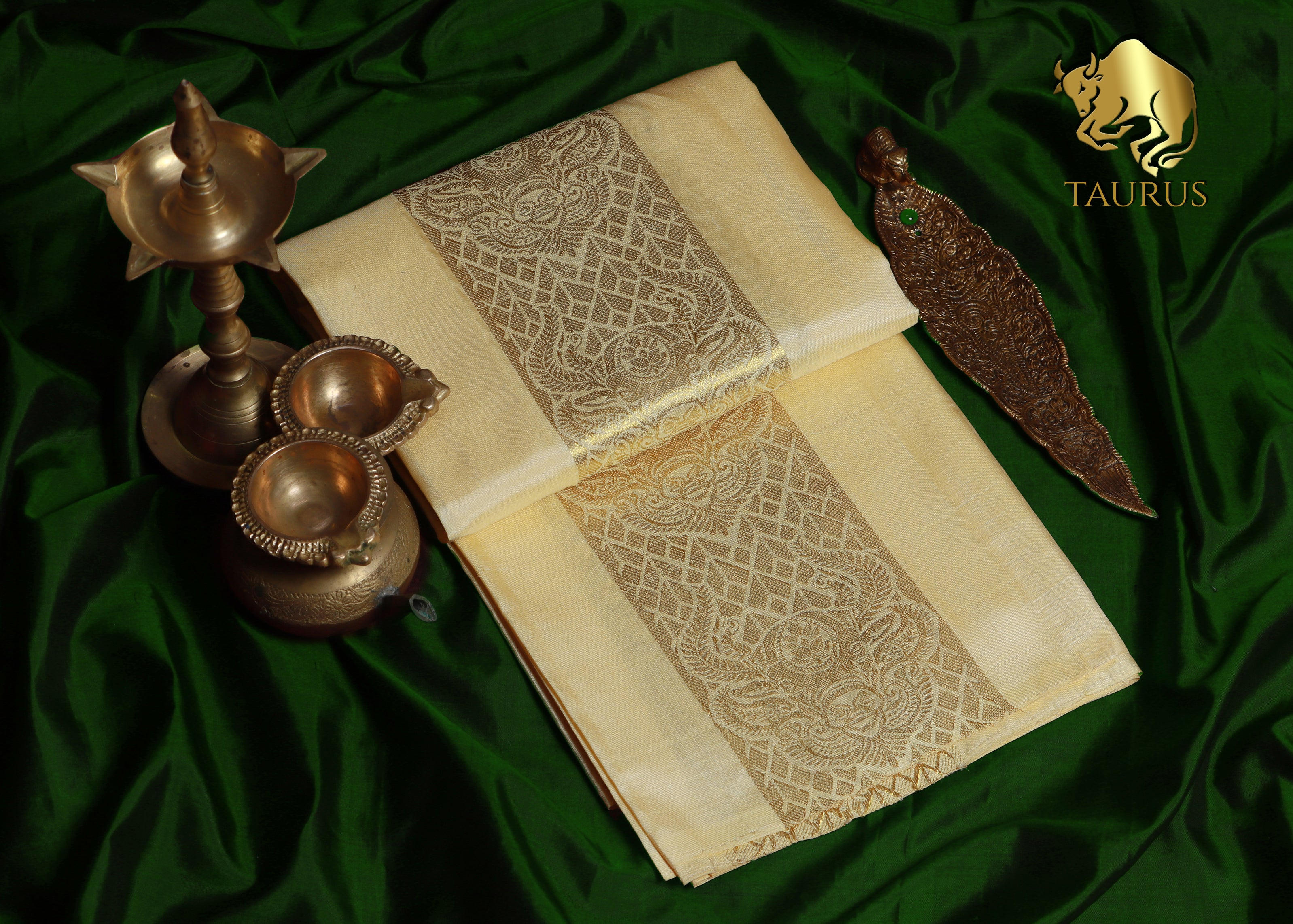 Taurus Zodiac – Grounded Luxury in Handloom Silk