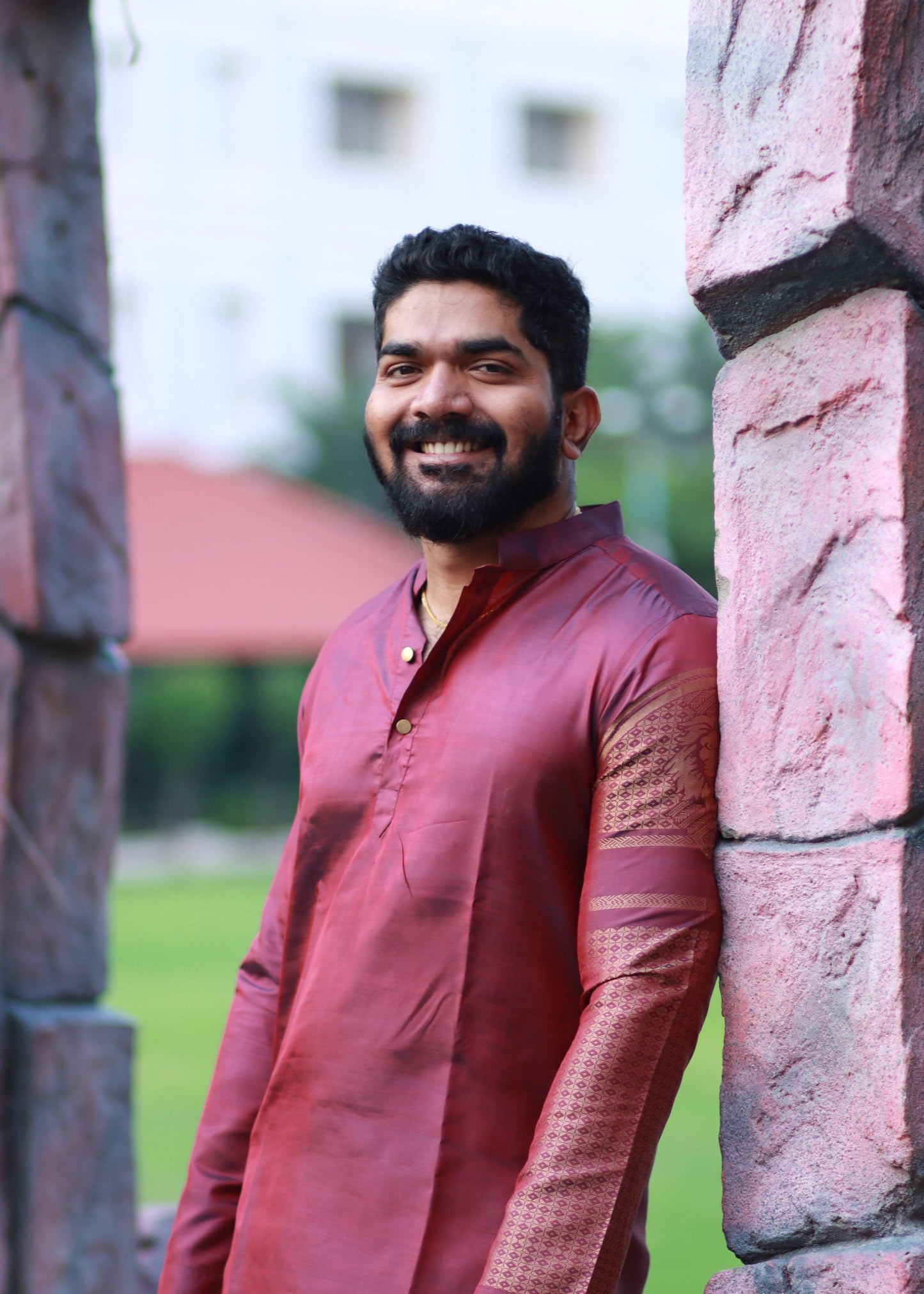 leo zodiac pure silk kurta top