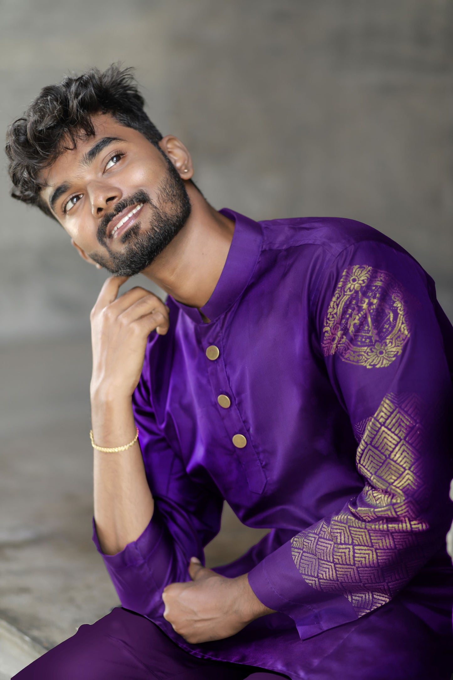 sagittarius zodiac pure silk kurta top