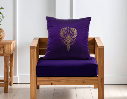 Scorpio Zodiac Cushion Cover- Pure Mulberry Silk